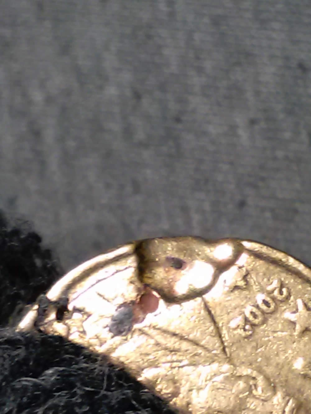 2002-20-Euro-Coin-With-Indent-Error?-And-Cherry-Token-With-Brockage-Error?